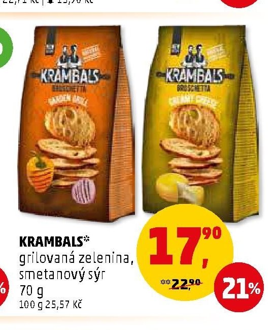 KRAMBALS grilovaná zelenina, smetanový sýr - Penny Market aktualniletaky.eu
