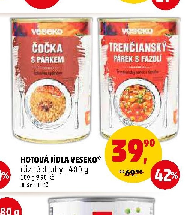 Hotová jídla Veseko - Penny Market aktualniletaky.eu