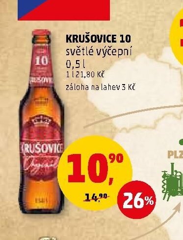 Krušovice 10 světlý výčepní - Penny Market aktualniletaky.eu