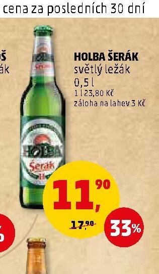 Holba Šerák světlý ležák - Penny Market aktualniletaky.eu