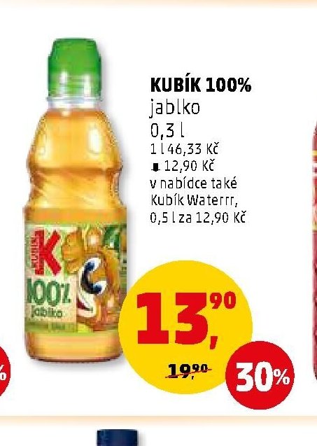 Kubík 100% jablko 0,3 l - Penny Market aktualniletaky.eu