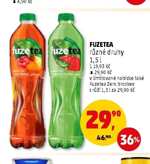 Fuzetea různé druhy 1,5 l - Penny Market aktualniletaky.eu