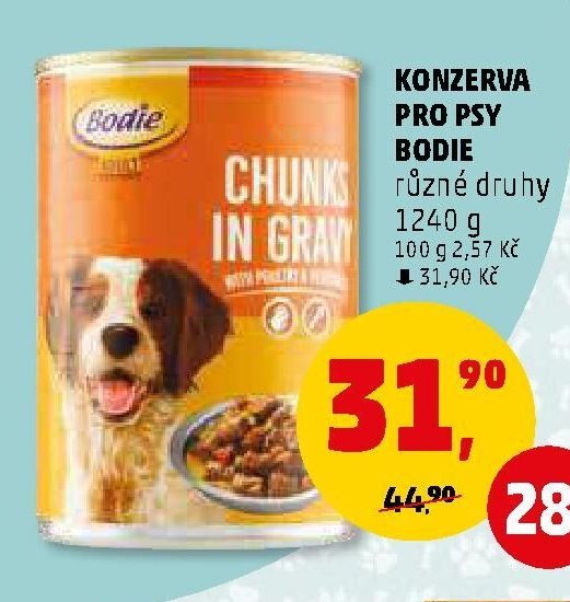 KONZERVA PRO PSY BODIE - Penny Market aktualniletaky.eu