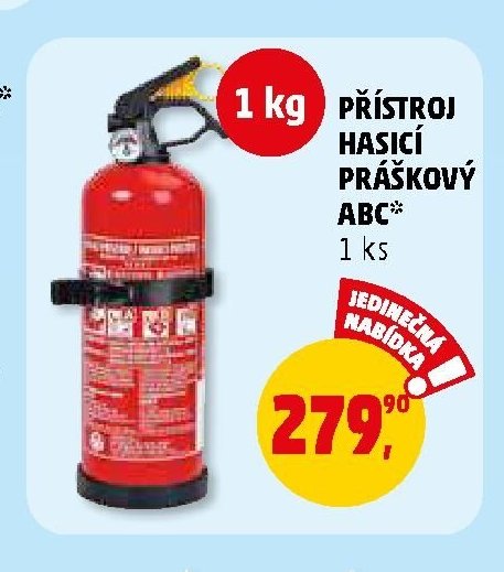 PŘÍSTROJ HASICÍ PRÁŠKOVÝ ABC - Penny Market aktualniletaky.eu