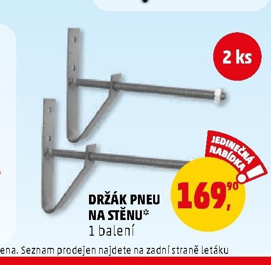 DRŽÁK PNEU NA STĚNU - Penny Market aktualniletaky.eu