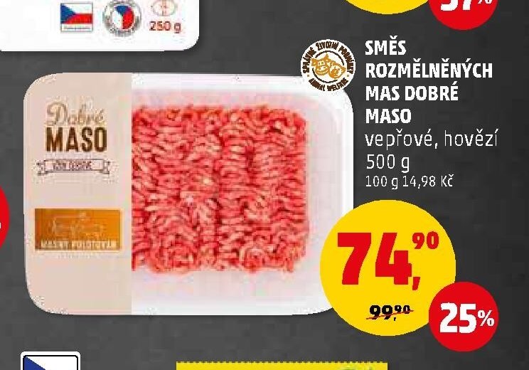 Směs rozmletých mas Dobré maso - Penny Market aktualniletaky.eu