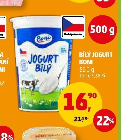Bílý jogurt Boni - Penny Market aktualniletaky.eu