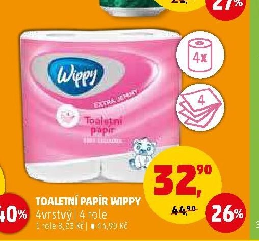 Toaletní papír Wippy - Penny Market aktualniletaky.eu