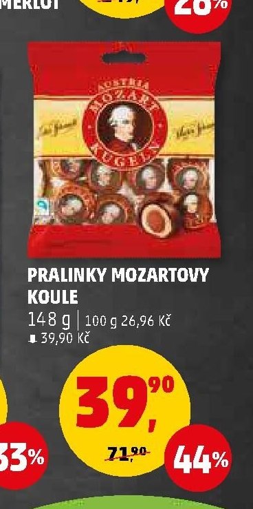 Pralinky Mozartovy koule, 148 g - Penny Market aktualniletaky.eu