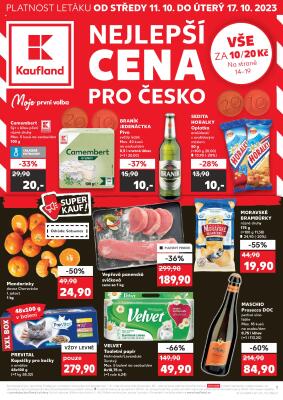 aktuální leták Kaufland 11.10.2023-17.10.2023