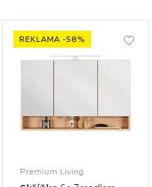 Skříňka se zrcadlem