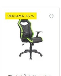 Otočná židle Gonzales