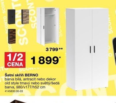 Šatní skříň BERNO - Jysk aktualniletaky.eu
