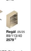 Regál .05/25