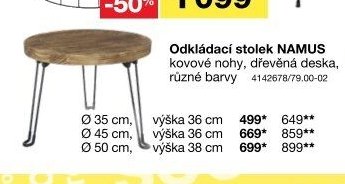 Odkládací stolek NAMUS