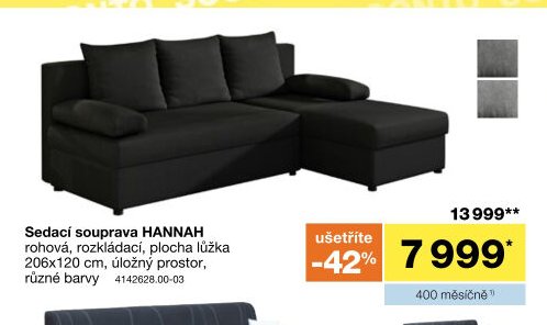 Sedací souprava HANNAH