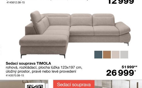 Sedací souprava TIMOLA