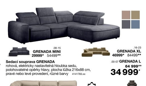 Sedací souprava GRENADA MINI