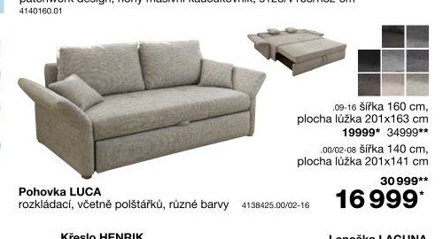 Pohovka LUCA