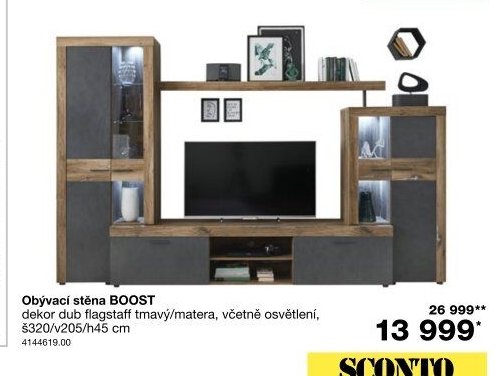 Obývací stěna BOOST
