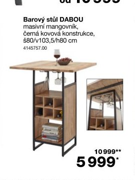 Barový stůl DABOU