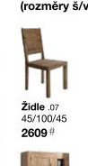 Židle .07