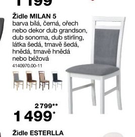 Židle MILAN 5