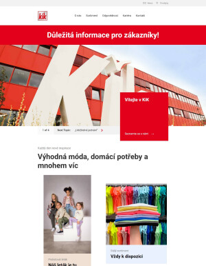 aktuální leták Kik textil 11.10.2023-17.10.2023