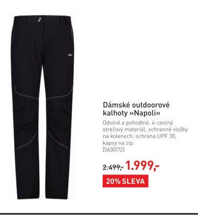 Dámské outdoorové kalhoty »Napoli« - Intersport aktualniletaky.eu