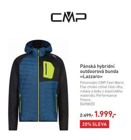 Pánská hybridní outdoorová bunda »Lazzaro« - Intersport aktualniletaky.eu