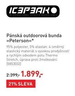 Pánská outdoorová bunda »Peterson« - Intersport aktualniletaky.eu