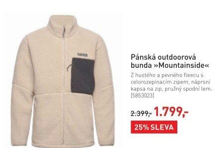 Pánská outdoorová bunda Mountainside - Intersport aktualniletaky.eu