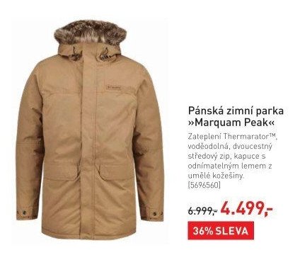 Pánská zimní parka Marquam Peak - Intersport aktualniletaky.eu