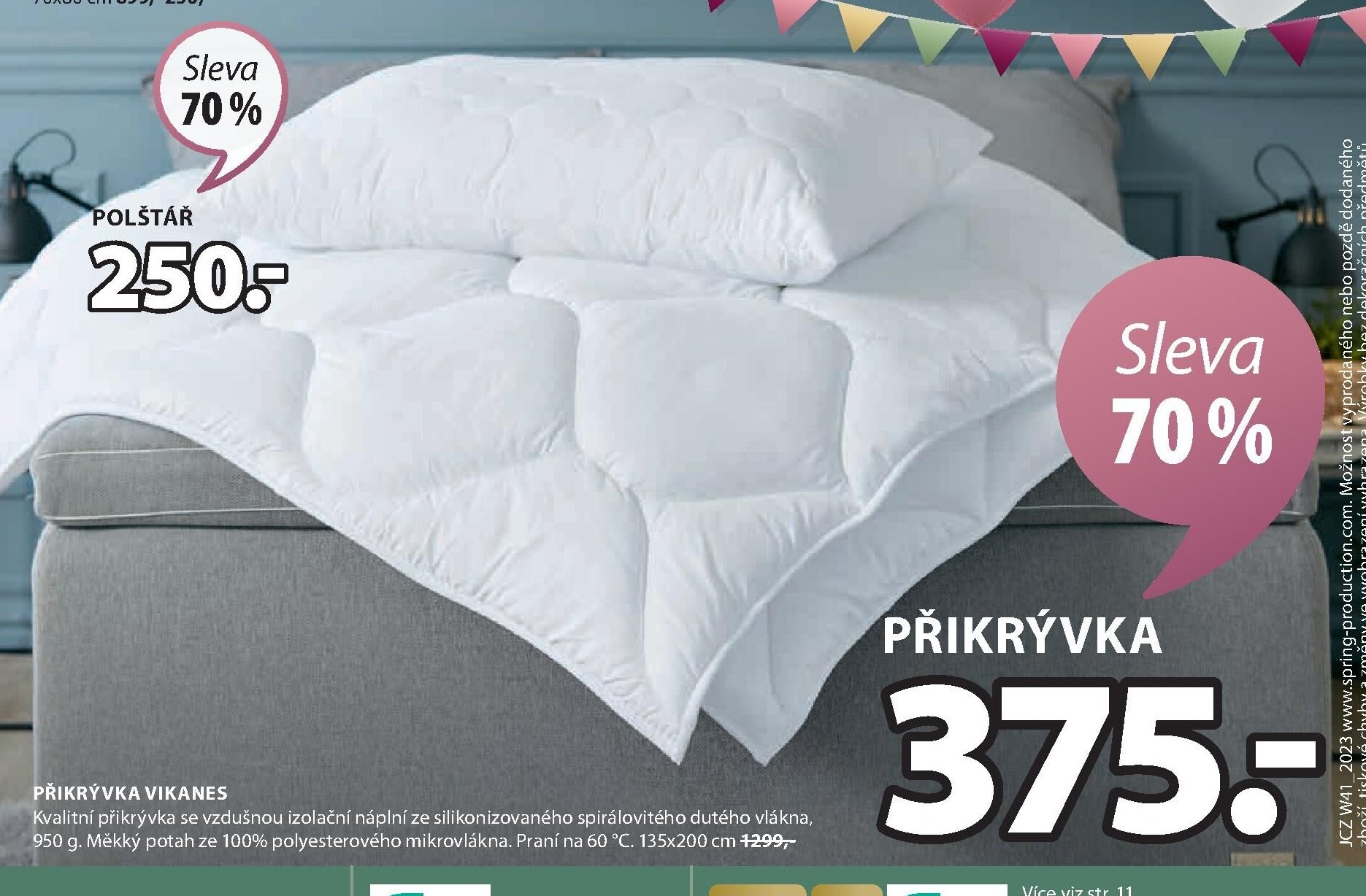 PŘIKRÝVKA VIKANES - Jysk aktualniletaky.eu