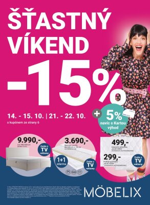 aktuální leták Möbelix 9.10.2023-22.10.2023