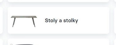 Stoly a stolky
