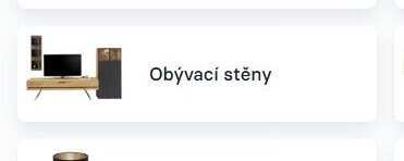 Obývací stěny