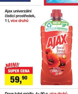 Ajax univerzální čistící prostředek, 1 l, více druhů