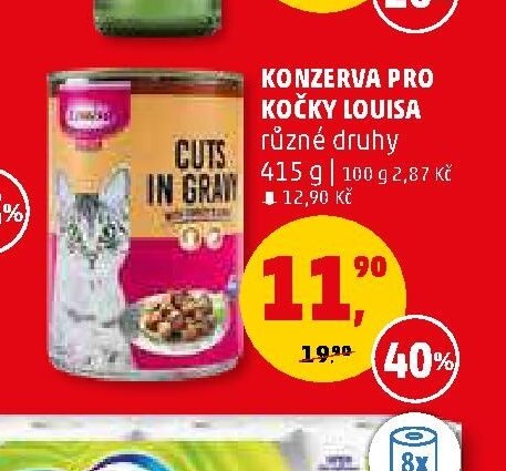 KONZERVA PRO KOČKY LOUISA - Penny Market aktualniletaky.eu