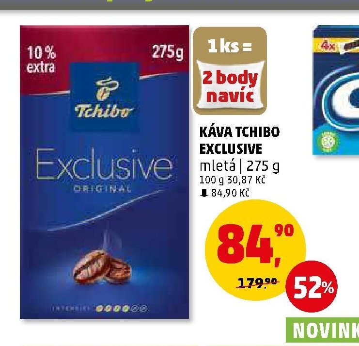 KÁVA TCHIBO EXCLUSIVE mletá - Penny Market aktualniletaky.eu
