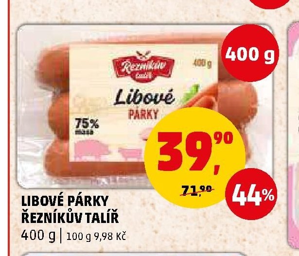 LIBOVÉ PÁRKY ŘEZNÍKŮV TALÍŘ - Penny Market aktualniletaky.eu