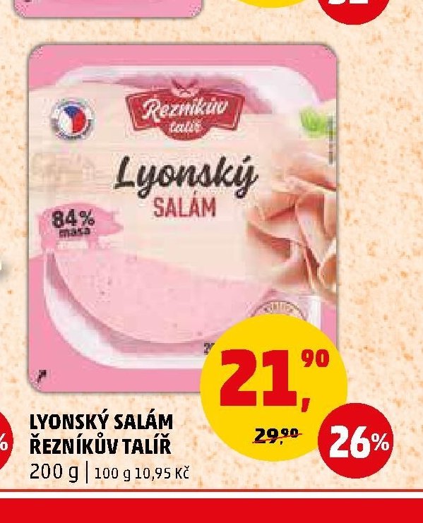 LYONSKÝ SALÁM ŘEZNÍKŮV TALÍŘ - Penny Market aktualniletaky.eu