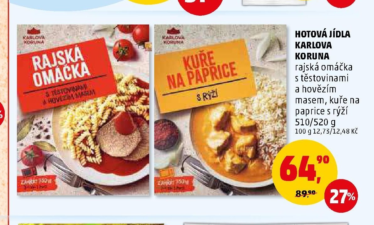 Hotová jídla Karlova Koruna - Penny Market aktualniletaky.eu