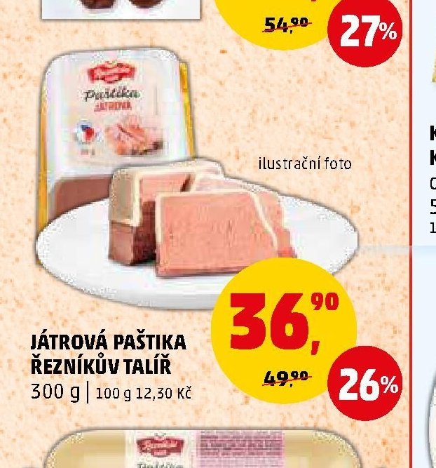 Játrová paštika Řezníkův talíř 300 g - Penny Market aktualniletaky.eu