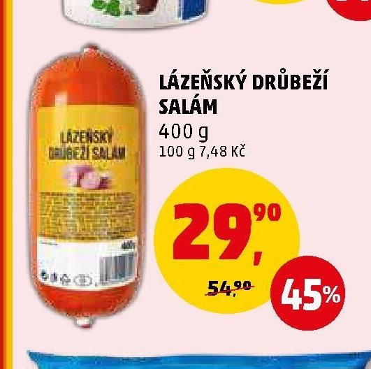 LÁZEŇSKÝ DRŮBEŽÍ SALÁM - Penny Market aktualniletaky.eu