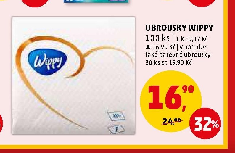 Ubrousky Wippy - Penny Market aktualniletaky.eu