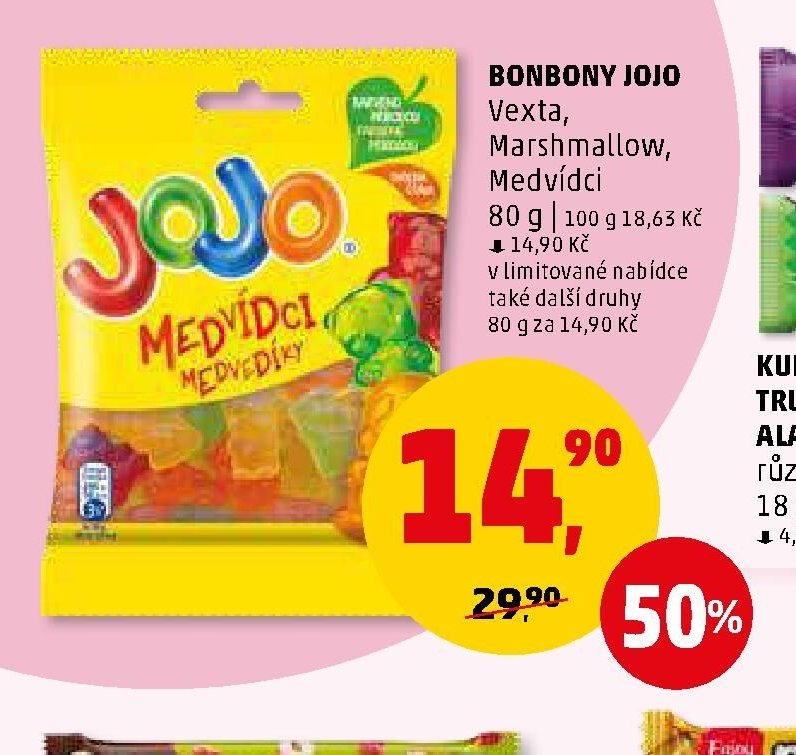 Bonbony Jojo Vexta, Marshmallow, Medvídci - Penny Market aktualniletaky.eu