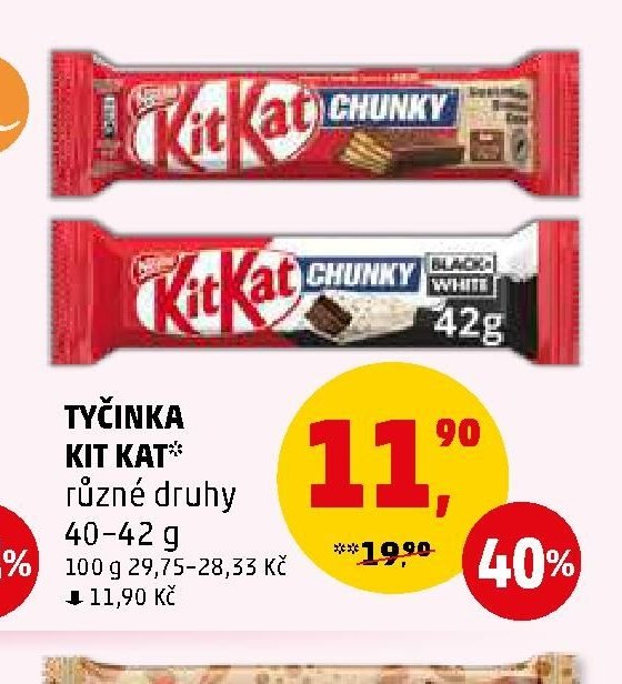 Tyčinka Kit Kat - Penny Market aktualniletaky.eu