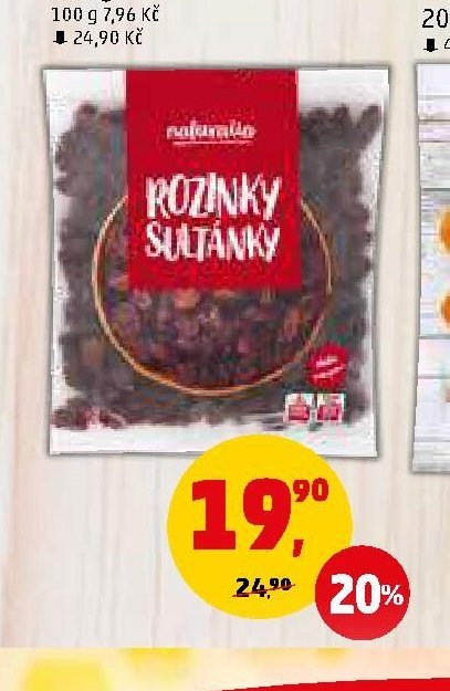 ROZINKY SULTÁNKY NATURALIA - Penny Market aktualniletaky.eu