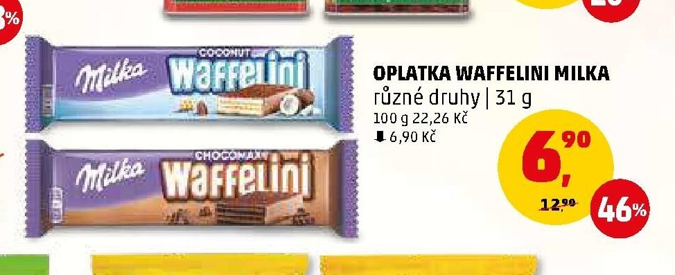 OPLATKA WAFFELINI MILKA - Penny Market aktualniletaky.eu